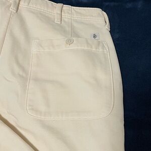 American Eagle Outfitters Cream Chinos